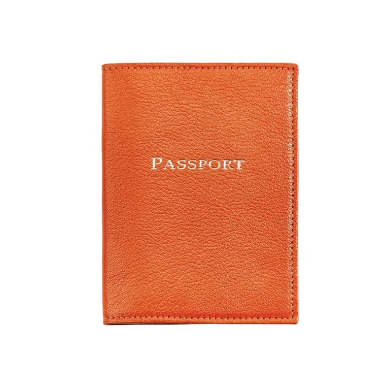 Leather Passport Holder - Traditional, Goatskin and Crocodile