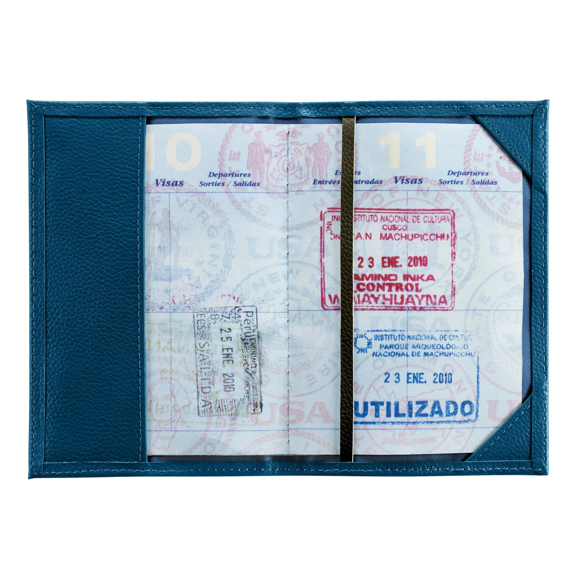 Lewis N. Clark Fine Leather RFID-Blocking Passport Case