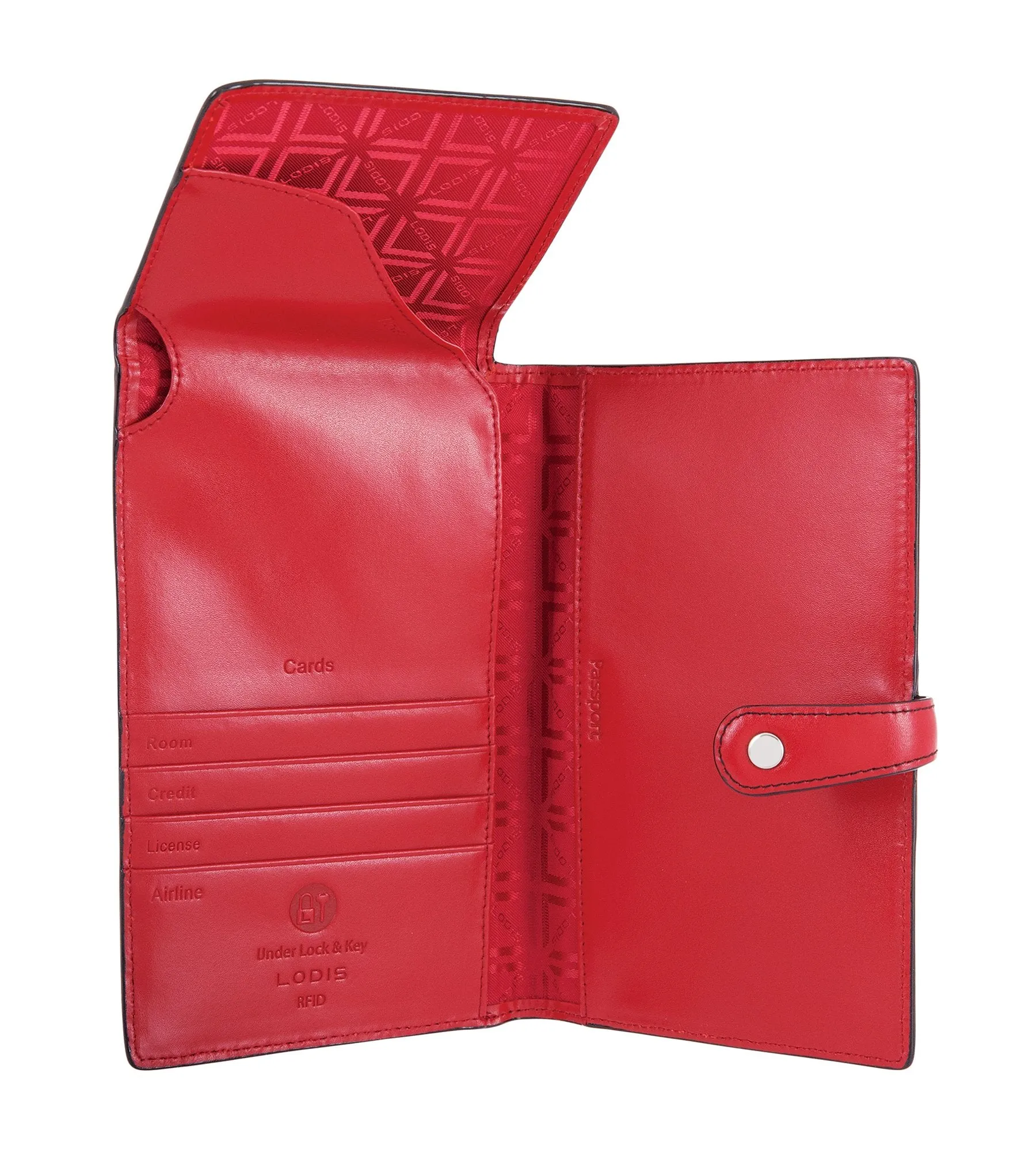 Lodis Audrey Under Lock & Key Cell Passport Wallet