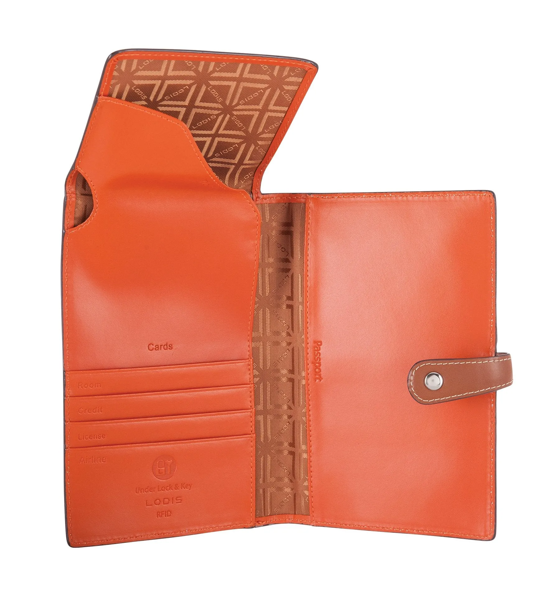 Lodis Audrey Under Lock & Key Cell Passport Wallet