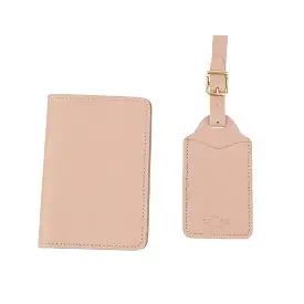 Luggage Tag Passport Duo :: Rosewood