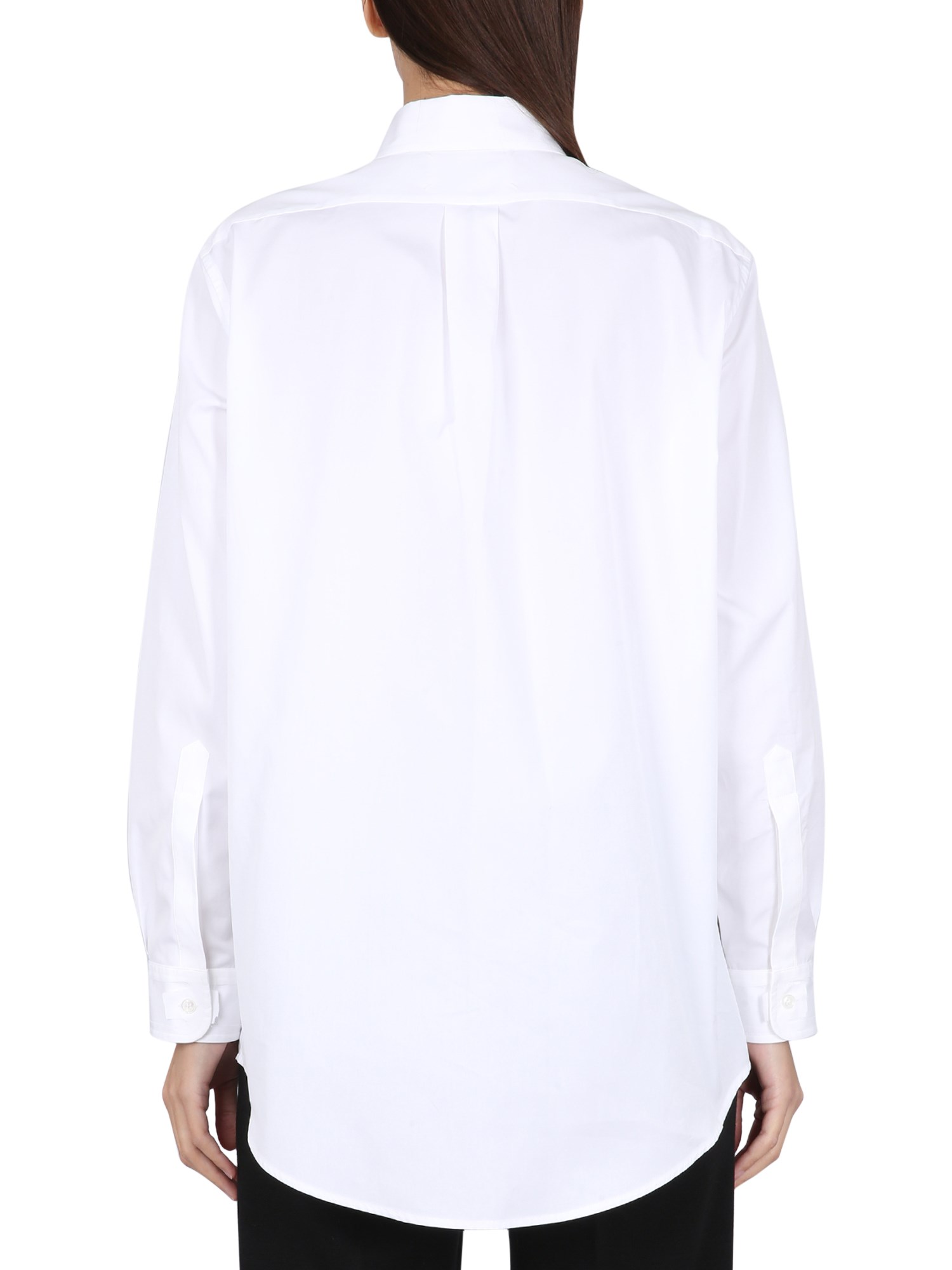 MAISON MARGIELA    ECO-FRIENDLY COTTON POPLIN SHIRT