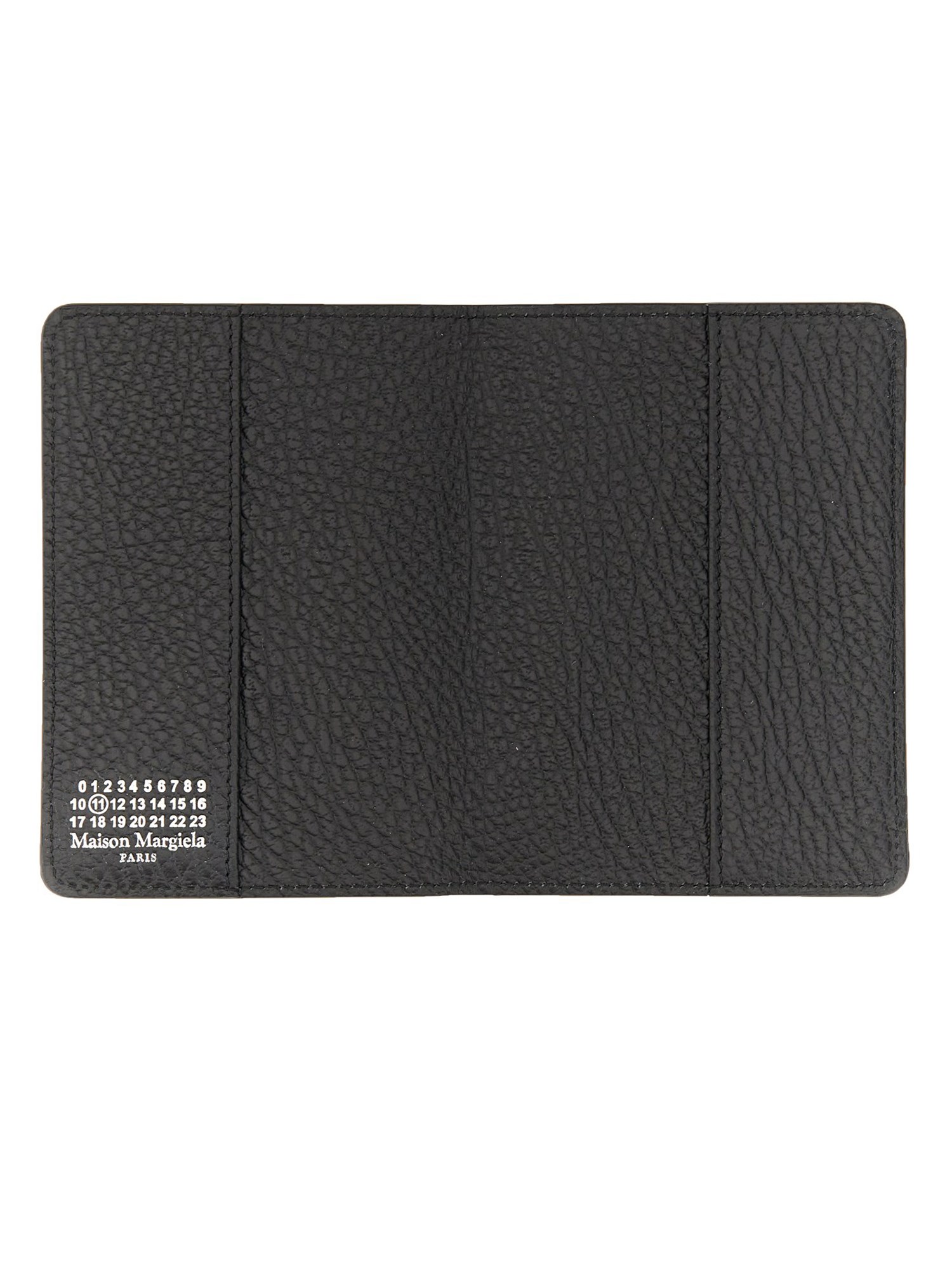 MAISON MARGIELA    LEATHER PASSPORT HOLDER