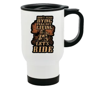 Metal Coffee and Tea Travel Mug Bikers