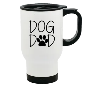 Metal Coffee and Tea Travel Mug Dog Dad