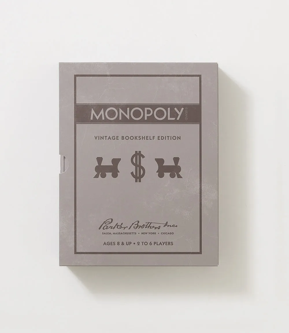 Monopoly Vintage Bookshelf Edition