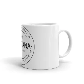 Montana - Mug - Latitude & Longitude