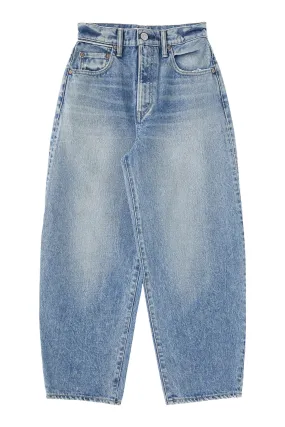 Moussy Denim Ecorse Round Jeans in Blue