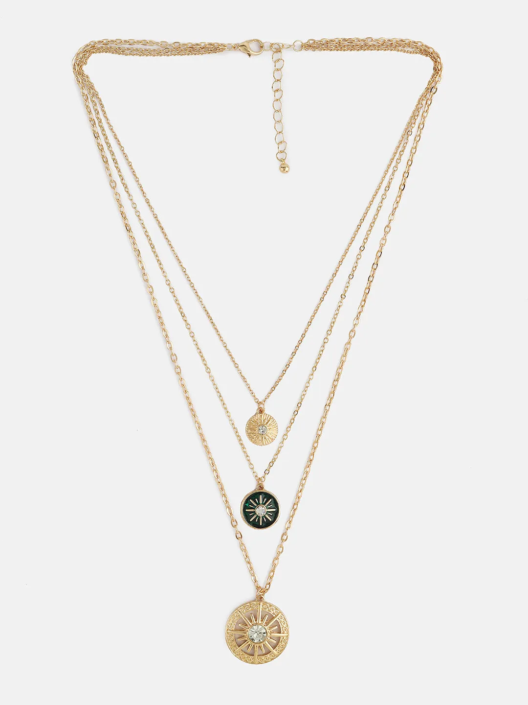 Multilayer Chain With Pendant