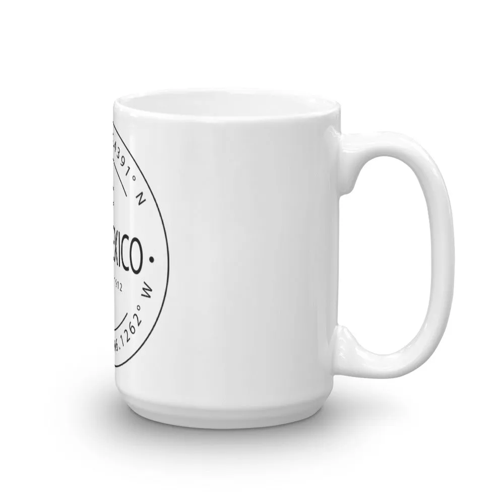 New Mexico - Mug - Latitude & Longitude