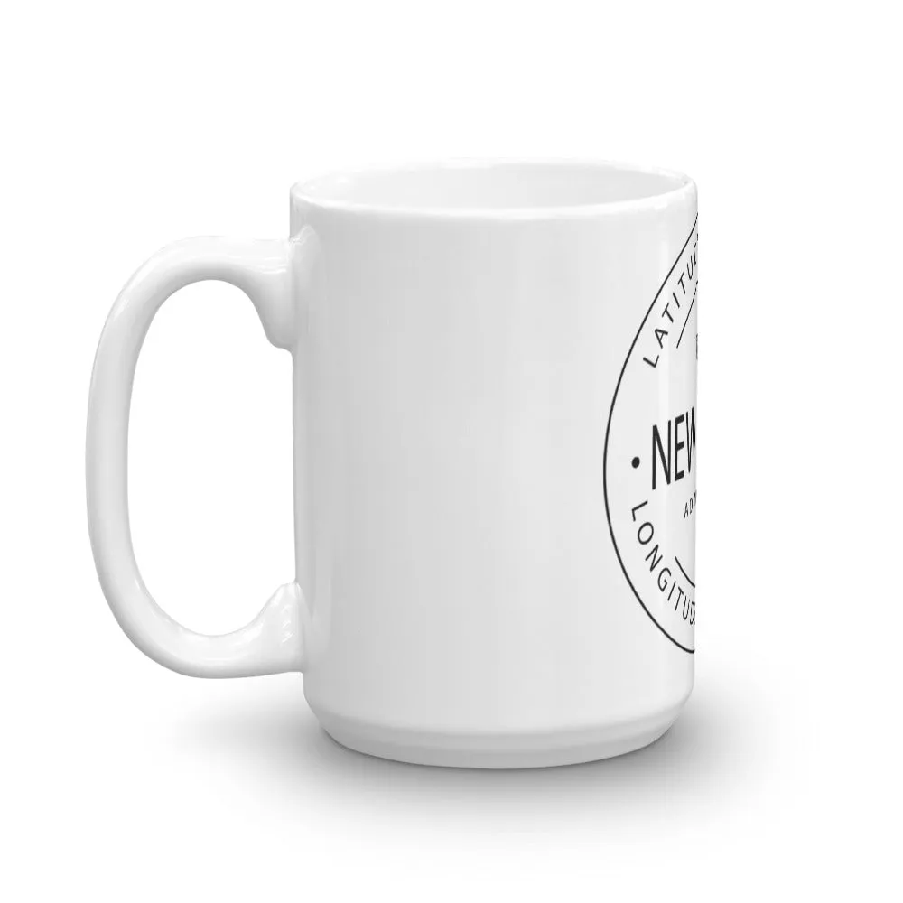 New Mexico - Mug - Latitude & Longitude