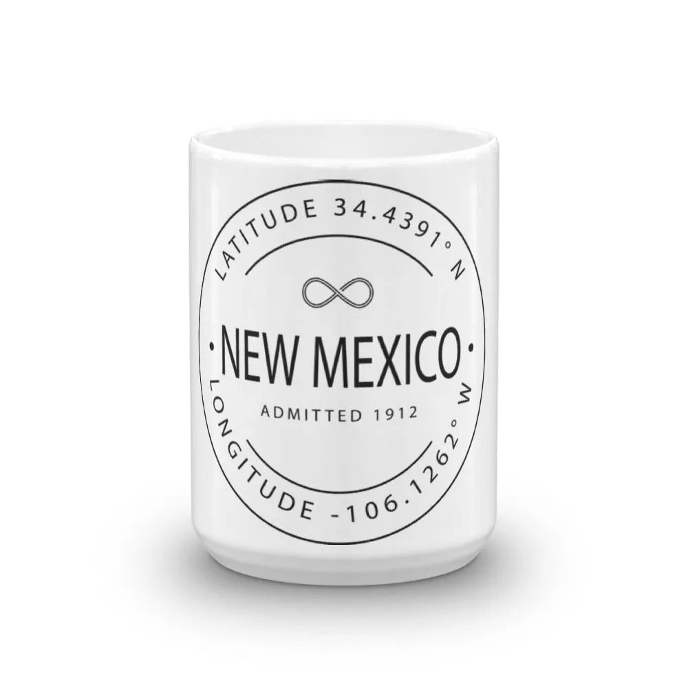 New Mexico - Mug - Latitude & Longitude