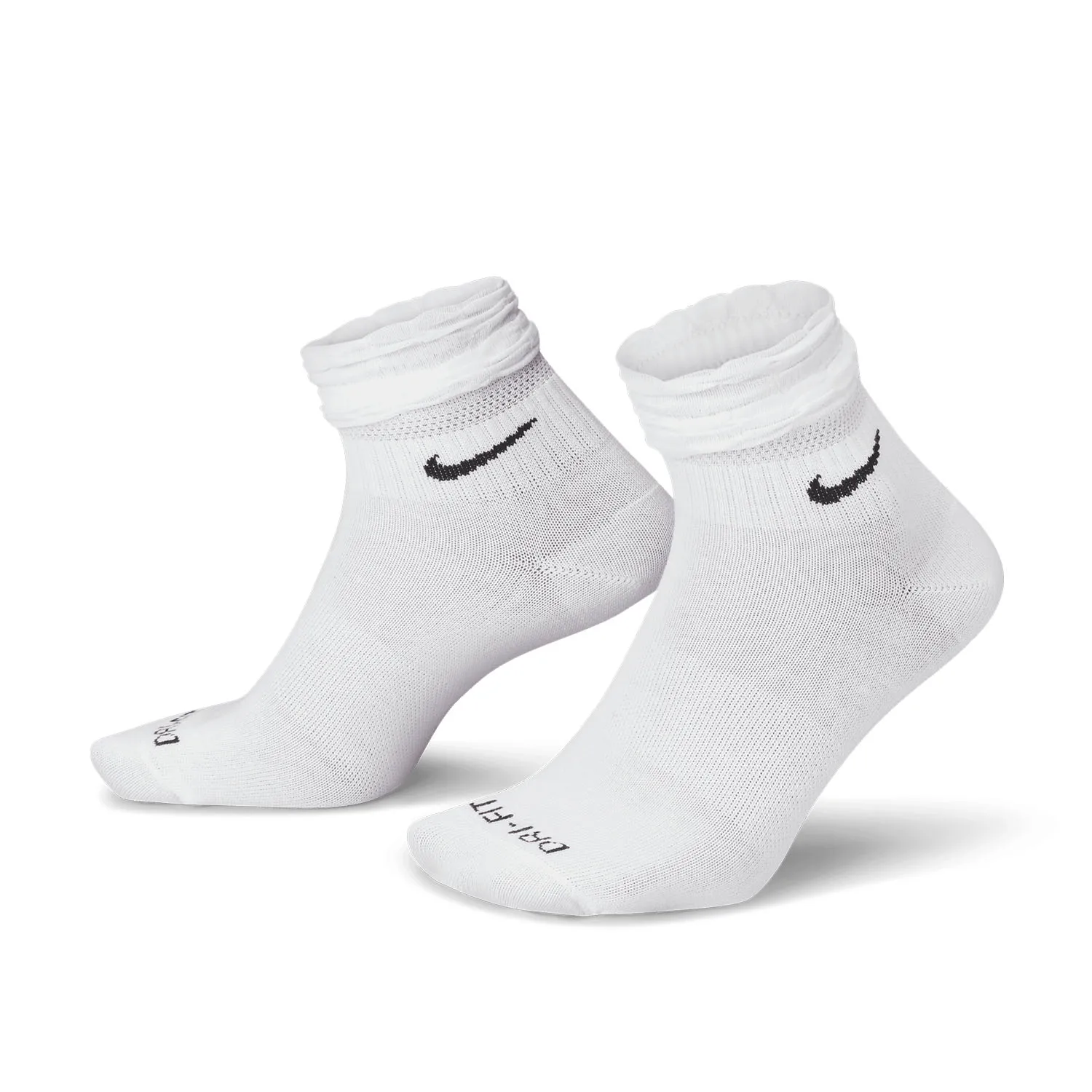 Nike Dri-FIT Gym Calze  White/Black