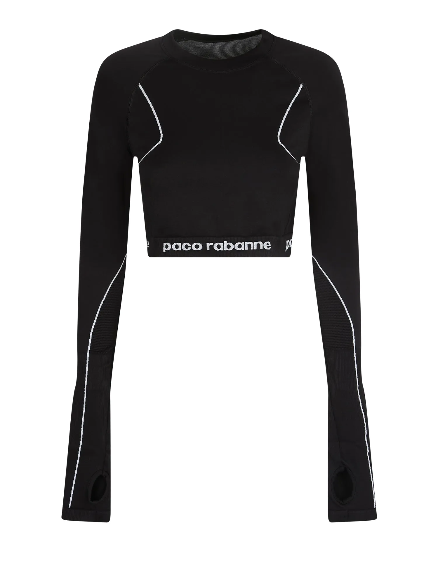 Paco Rabanne Bodyline Technical Crop Top