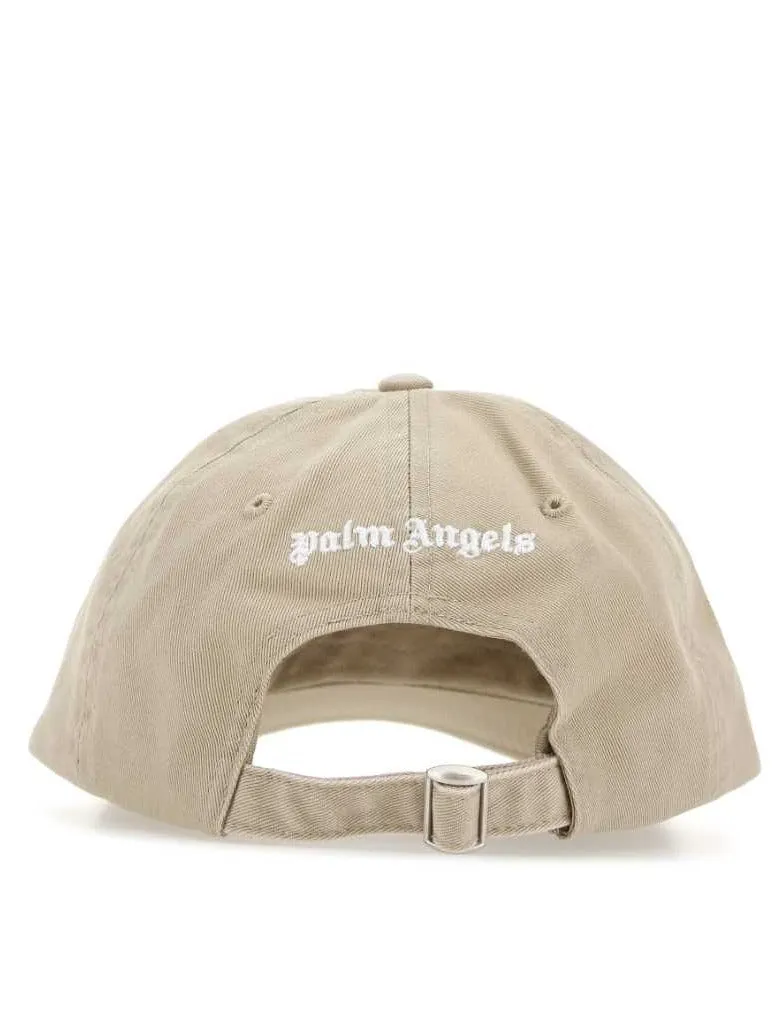 Palm Angels Classic Logo Embroidered Baseball Cap