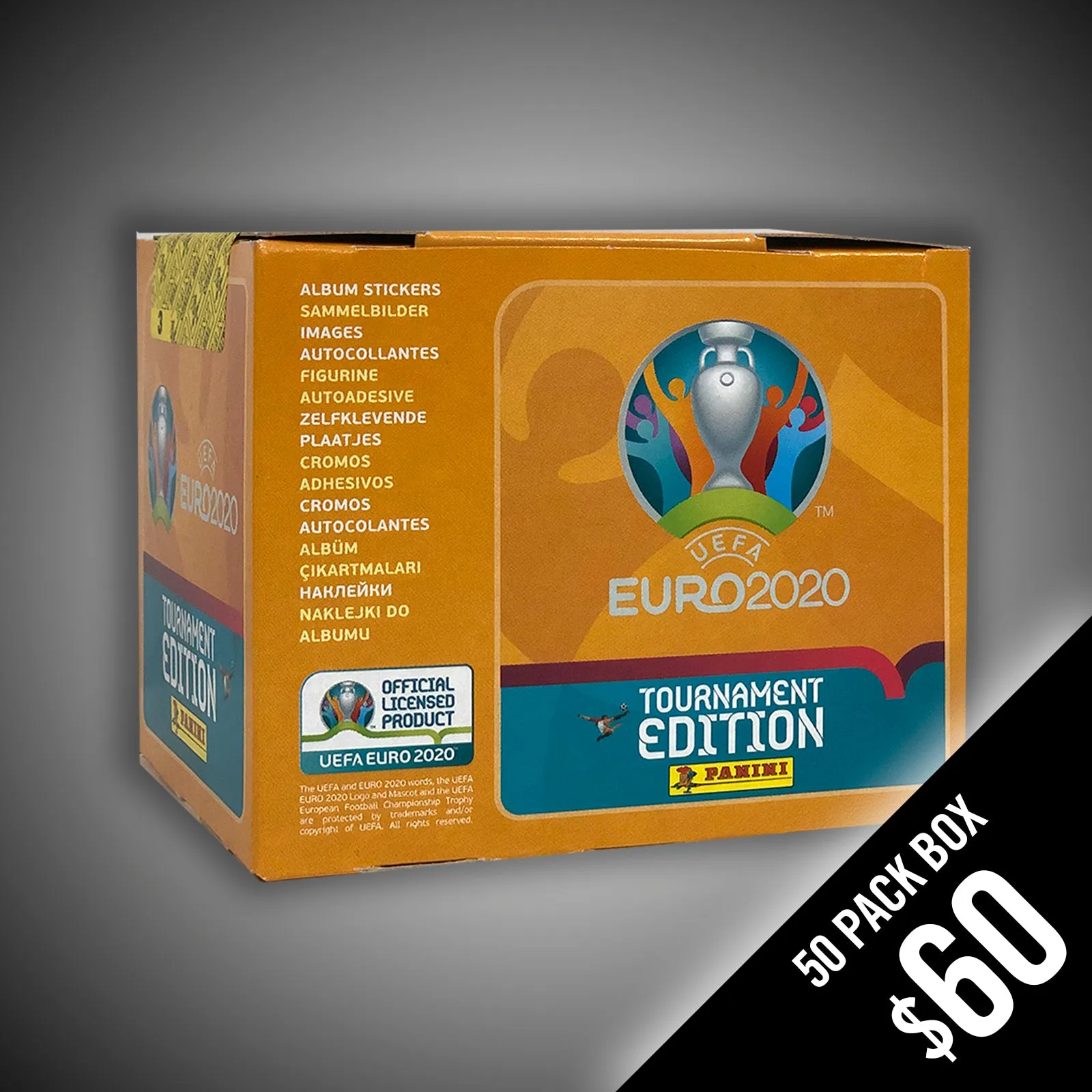 PANINI: Euro Cup 2020 Tournament Edition (50 Pack Box)