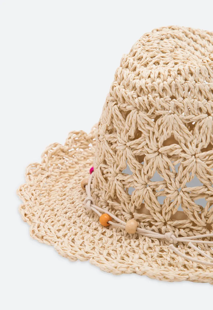 Paper Macramé Bucket Hat