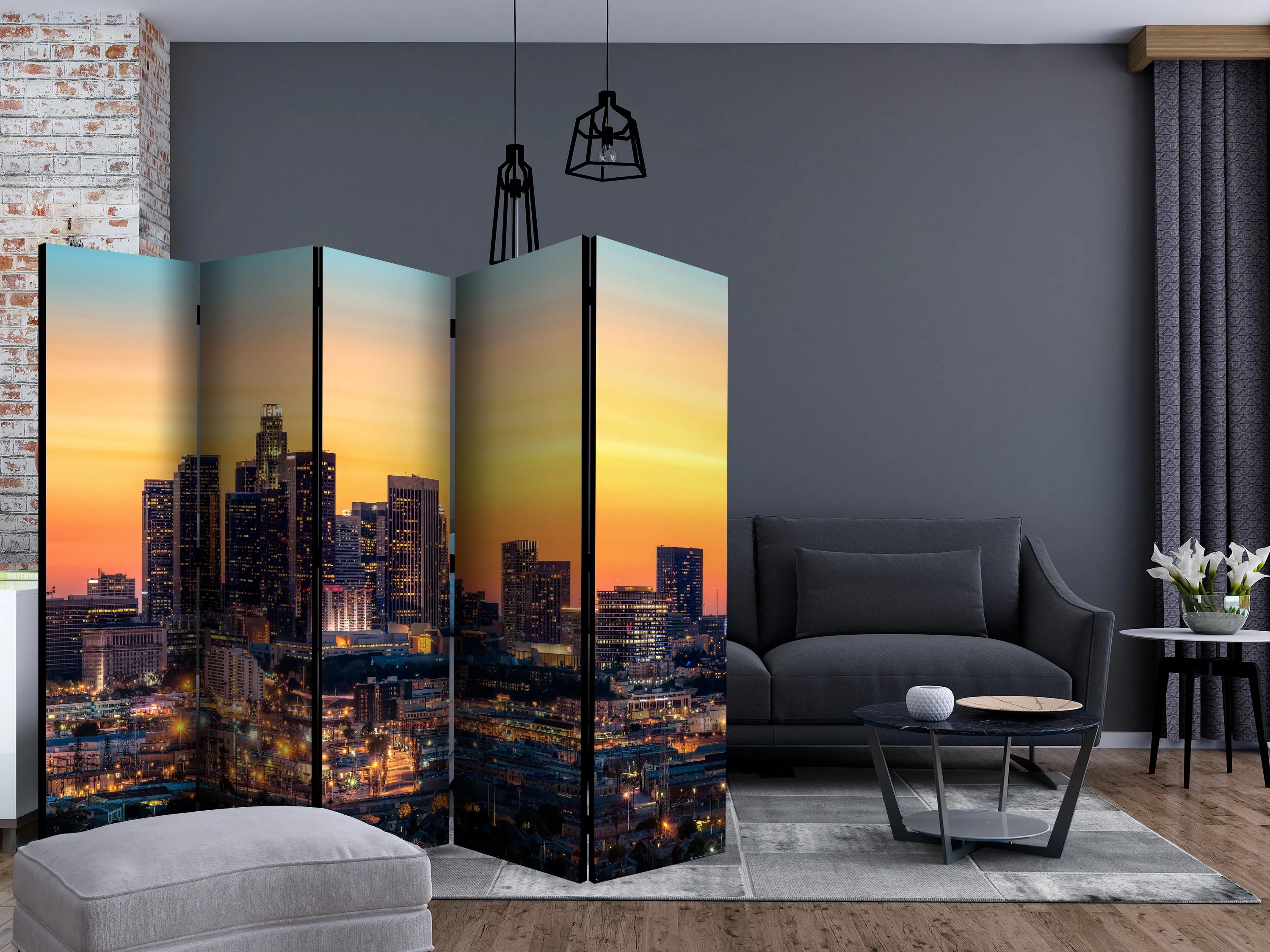 Paravento Californian Evening II [Room Dividers]