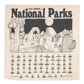 Parks Project Fill In Your National Park Bandana - Natural