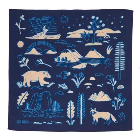 Parks Project Wild Parks Bandana - Navy