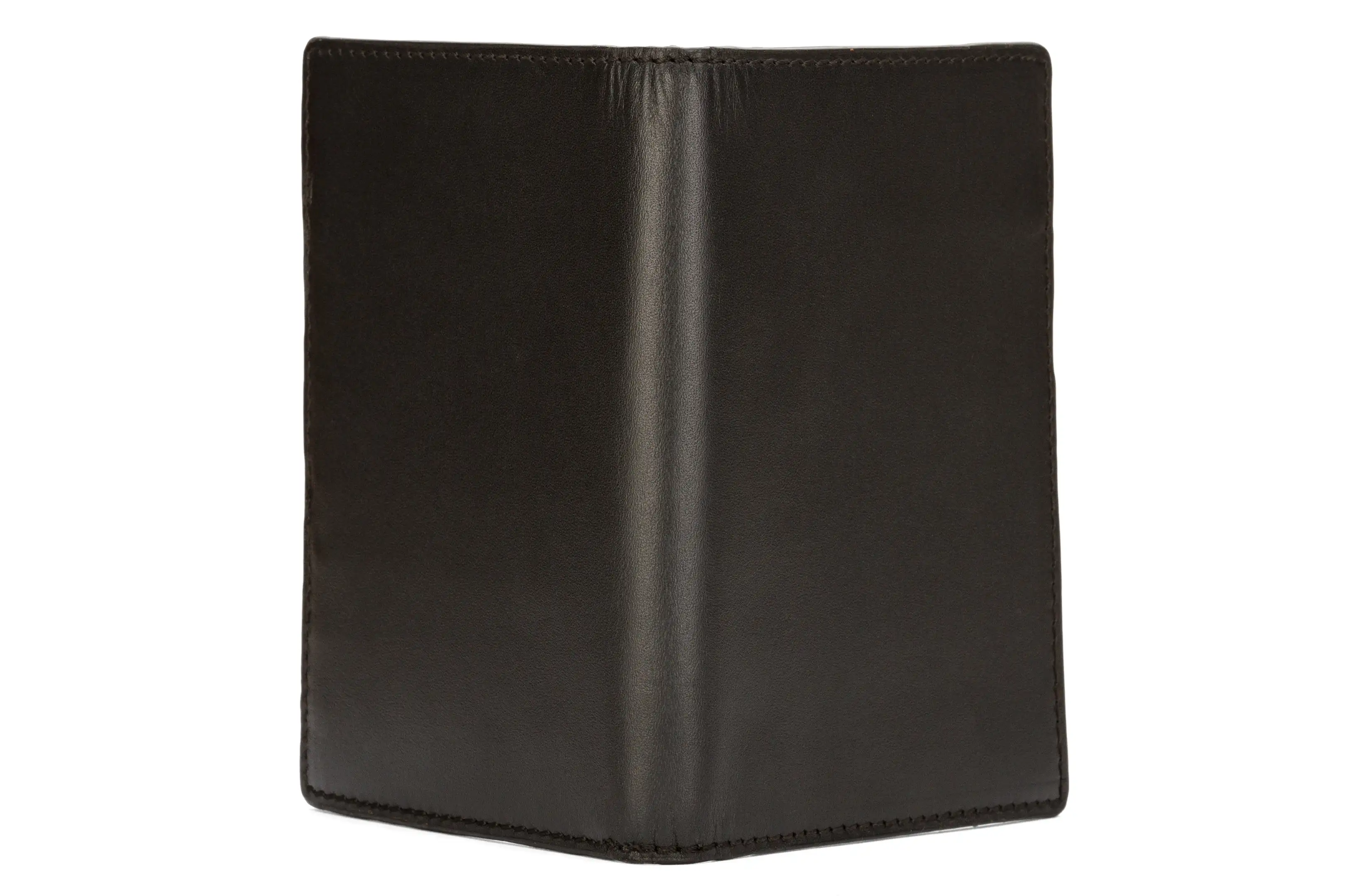 Passport Leather Wallet - Black