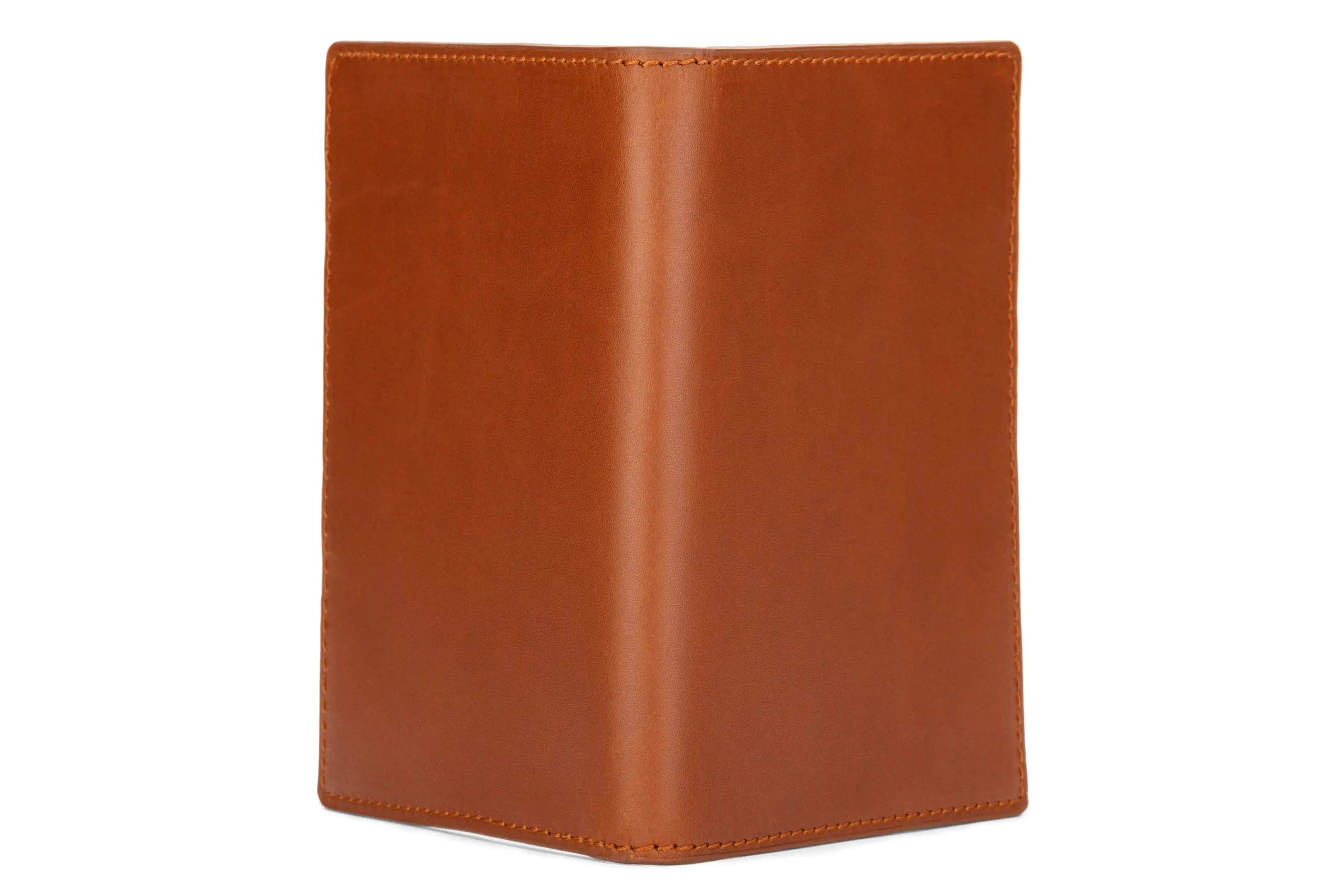 Passport Leather Wallet - Brown