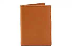 Passport Leather Wallet - Tan