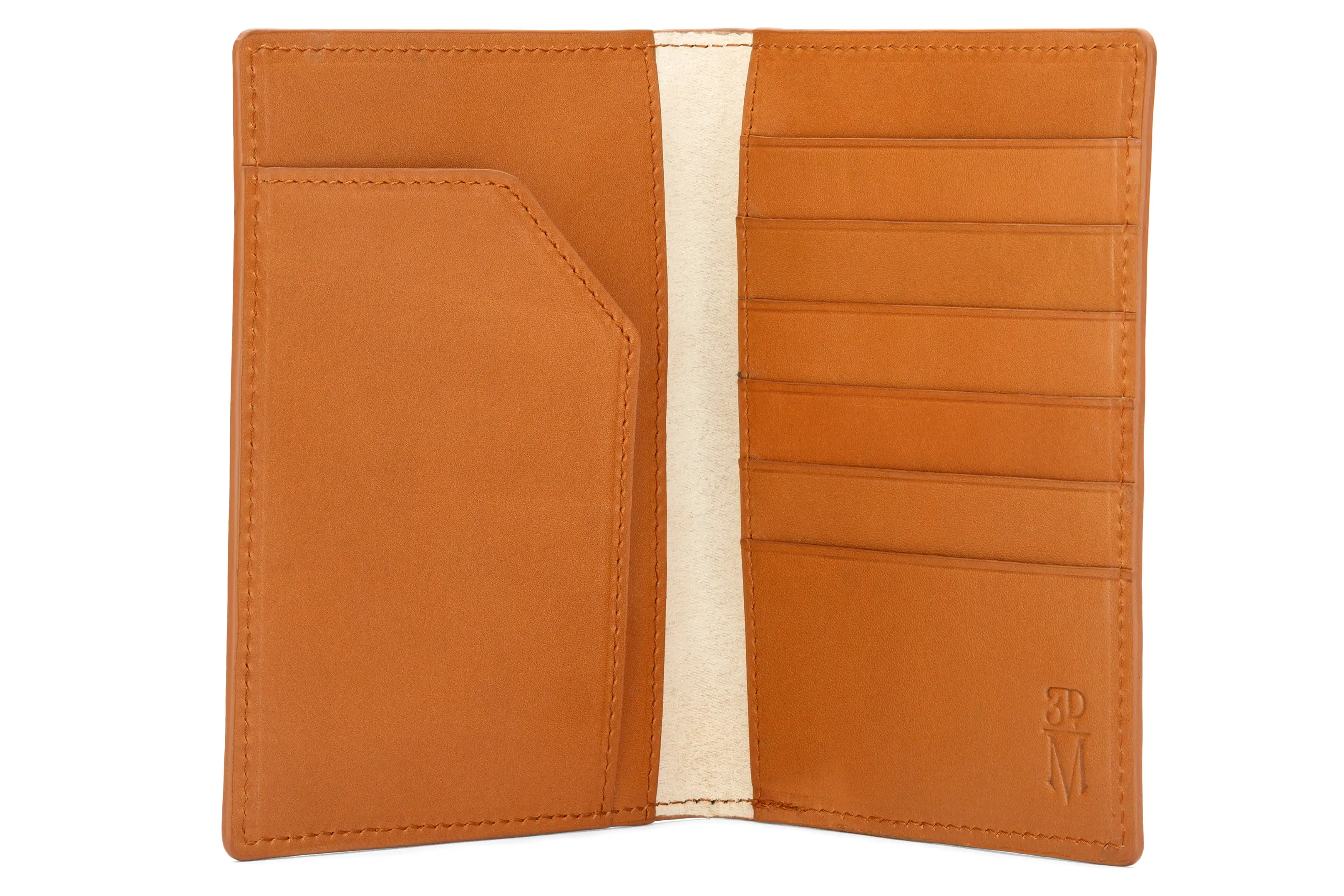 Passport Leather Wallet - Tan