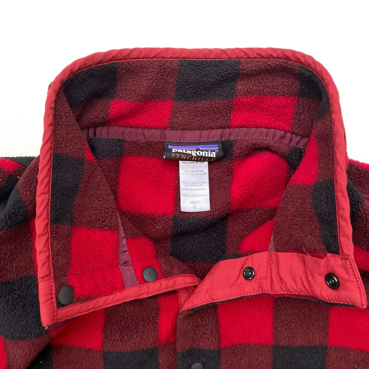 Patagonia 2014 Plaid Snap-T Synchilla Fleece