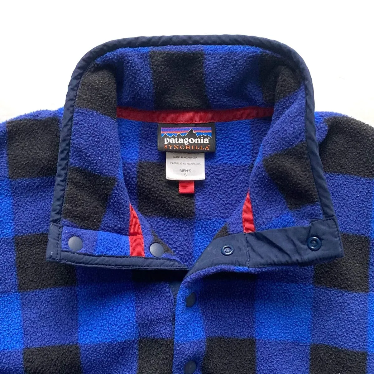 Patagonia 2014 Plaid Snap-T Synchilla Fleece