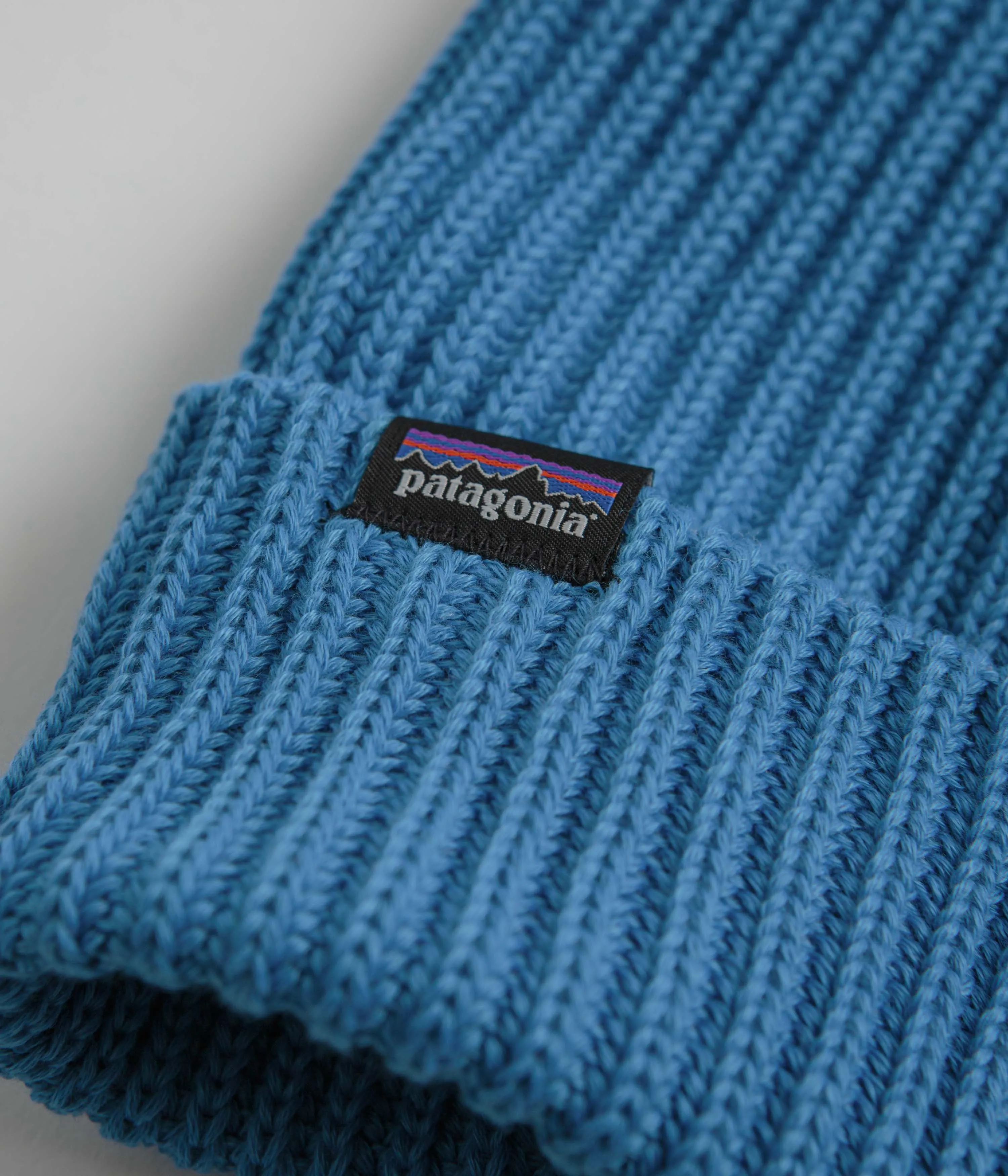 Patagonia Fishermans Rolled Beanie - Blue Bird