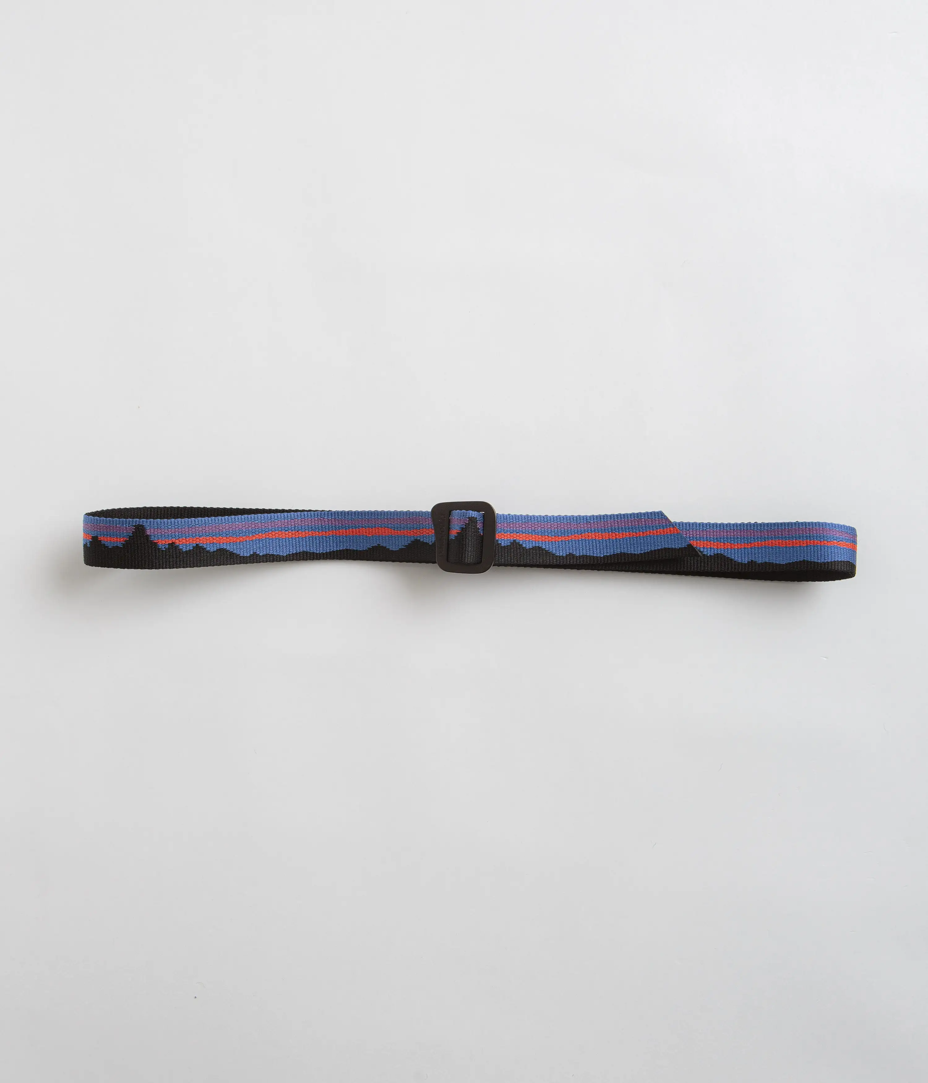 Patagonia Friction Belt - Fitz Roy Belt: Black