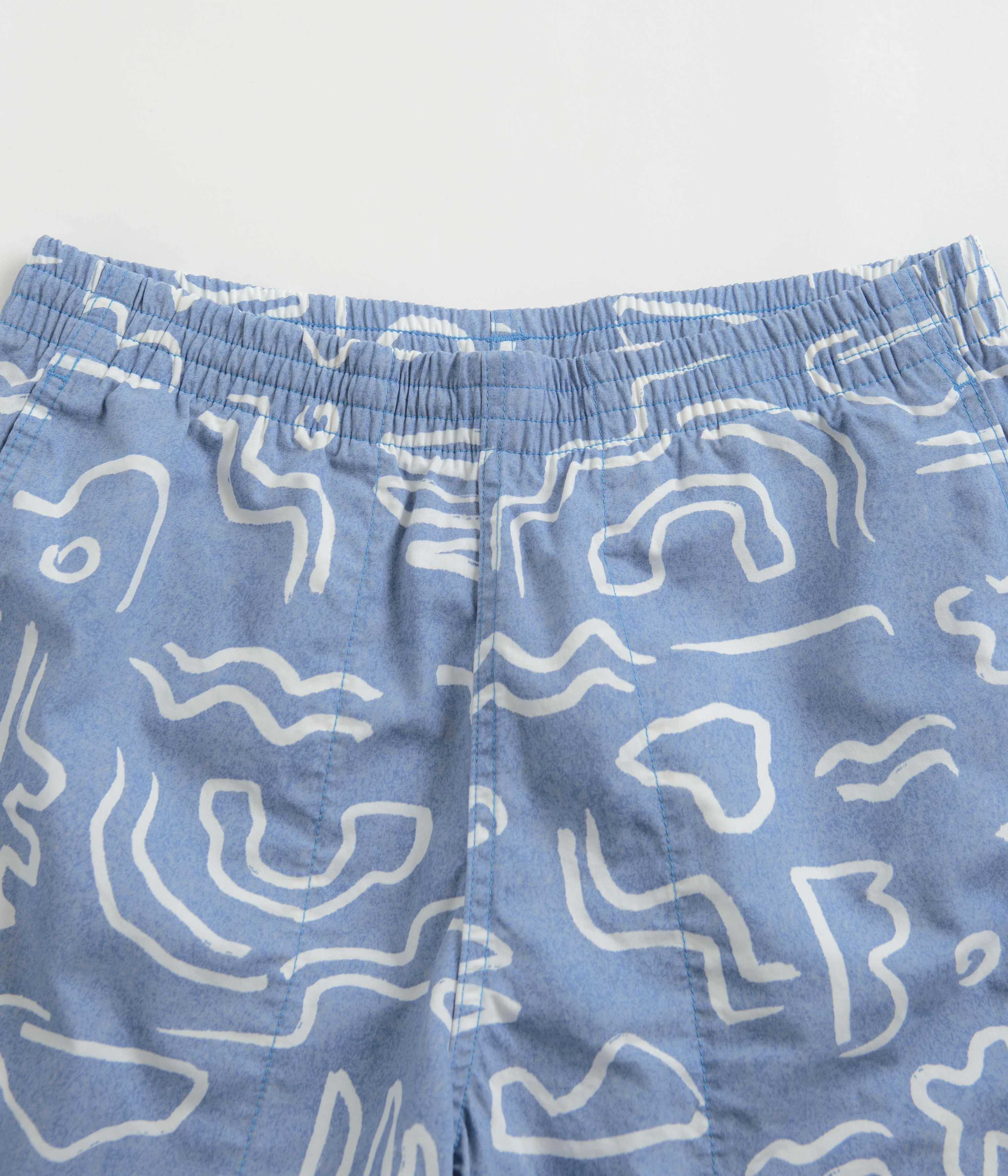 Patagonia Funhoggers Shorts - Channel Islands: Vessel Blue