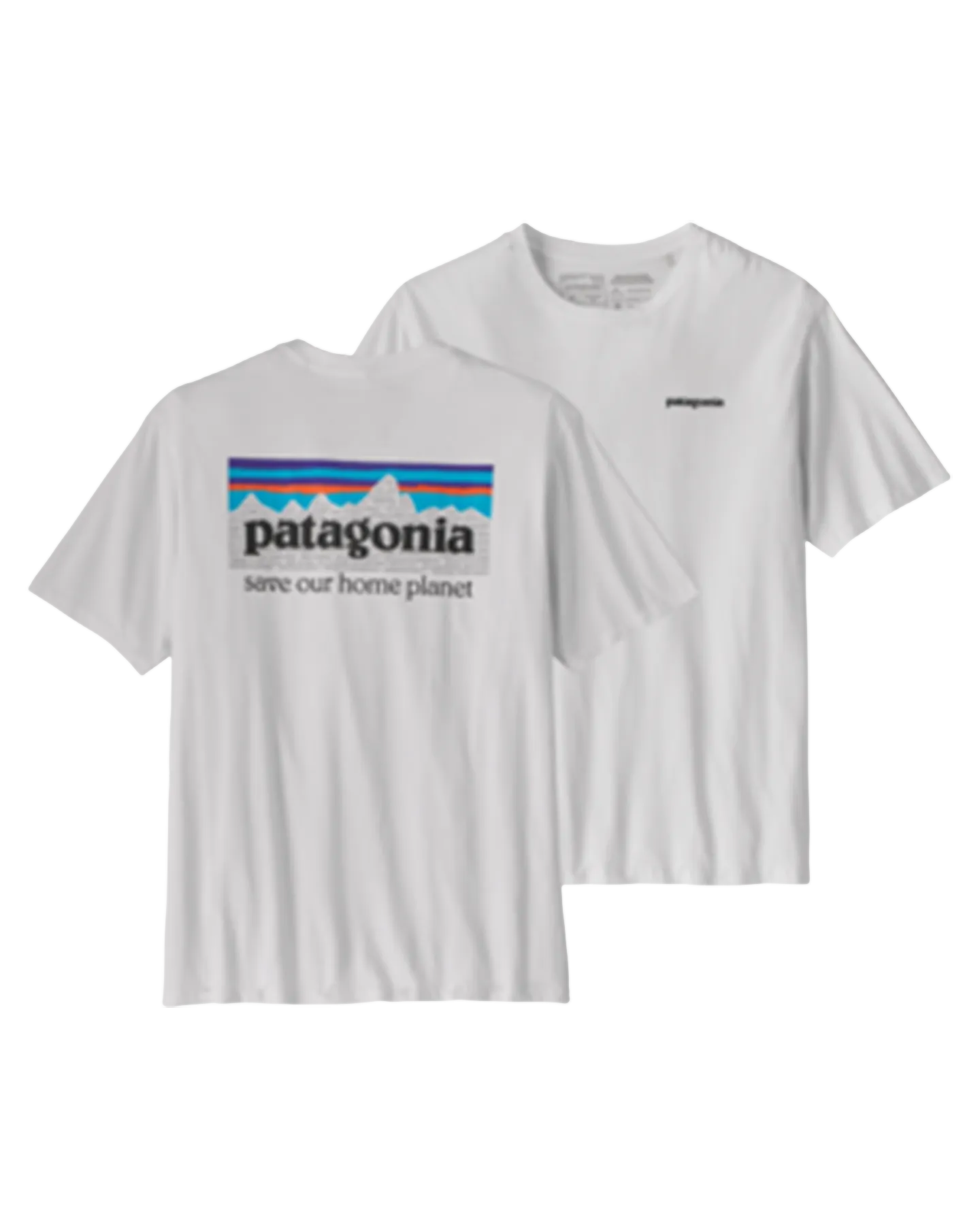 Patagonia P-6 Mission Organic T-Shirt - White