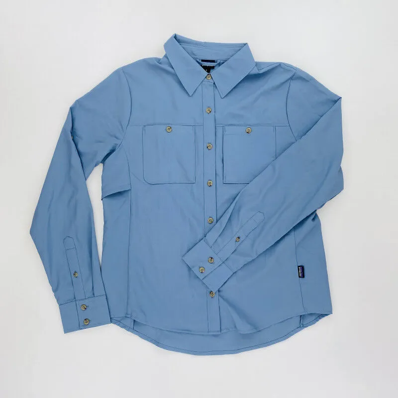 Patagonia  W's L/S Self Guided Hike Shirt - Camicia di seconda mano - Donna - Blu - S