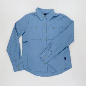 Patagonia  W's L/S Self Guided Hike Shirt - Camicia di seconda mano - Donna - Blu - S