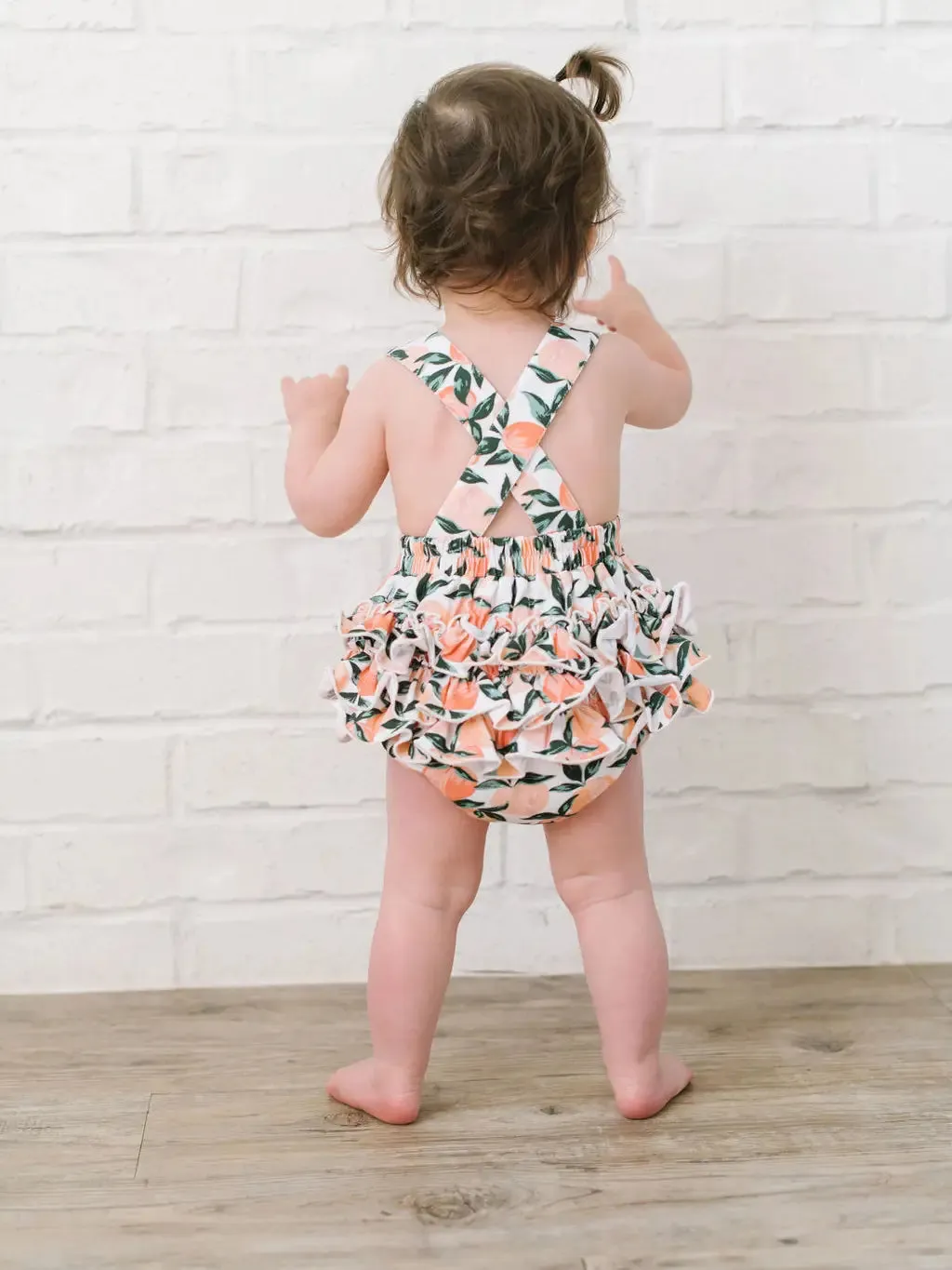 Peachy Paradise Romper