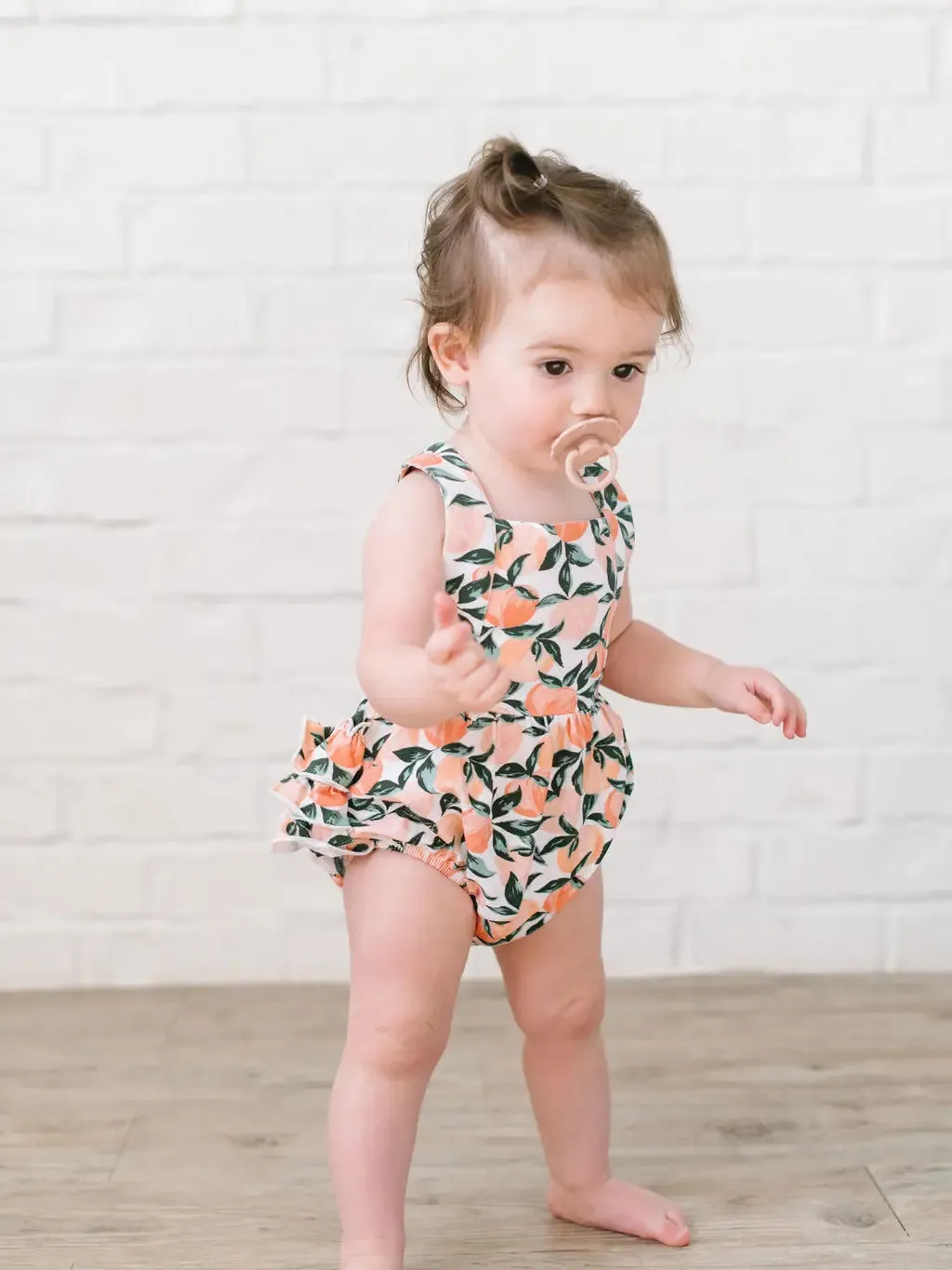 Peachy Paradise Romper