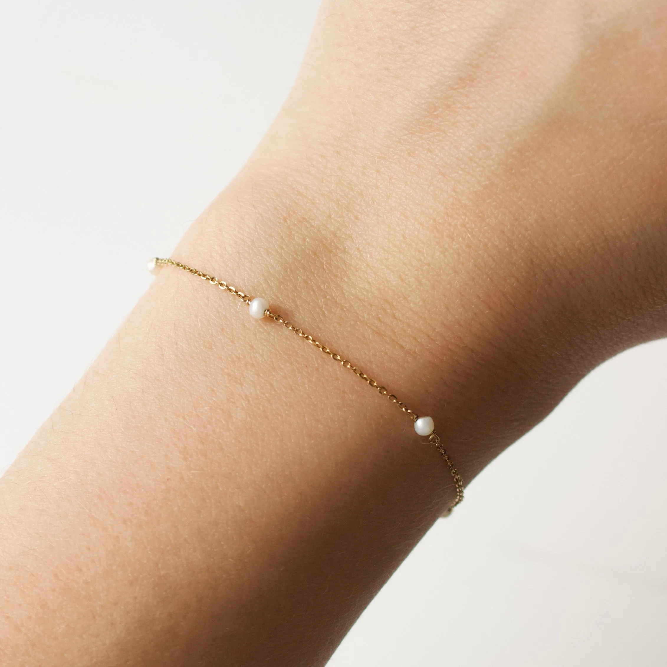 Pearl Station Bracelet