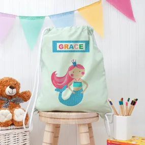 Personalised Mermaid Nursery Bag