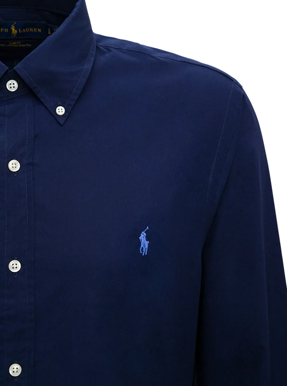 Polo Ralph Lauren Logo Embroidered Buttoned Shirt