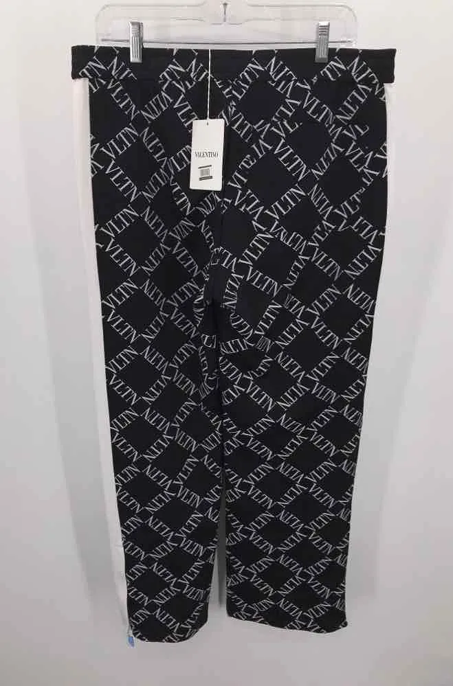 Pre-Owned Valentino Black Size XL Monogram Sweatpants Men's Pants