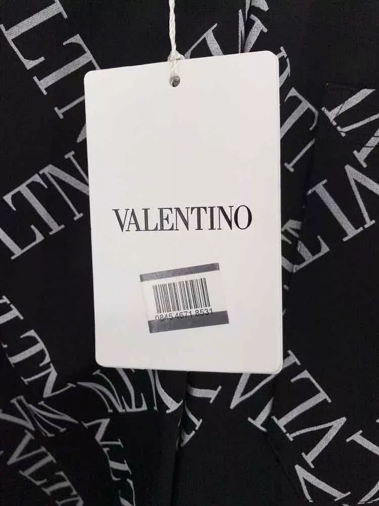 Pre-Owned Valentino Black Size XL Monogram Sweatpants Men's Pants