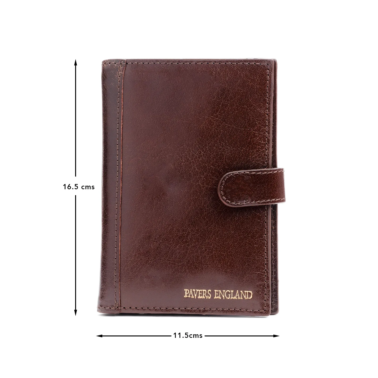 Premium leather travel wallet and passport holder