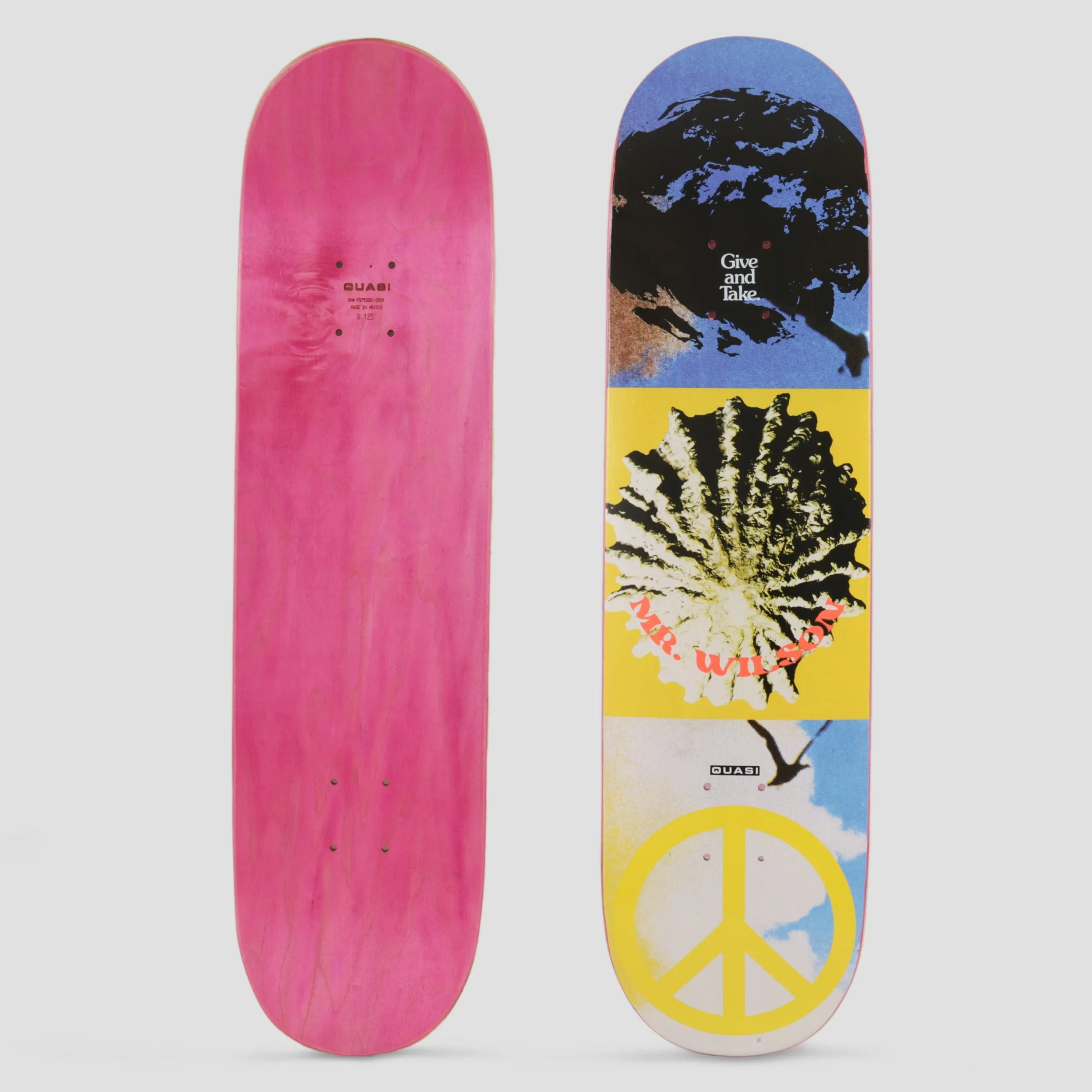 Quasi 8.125 Wilson Aquarius Skateboard Deck