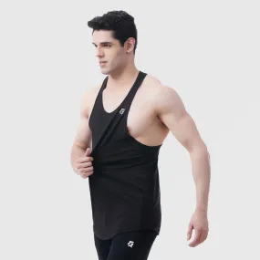 Racer Back Tank (Black)