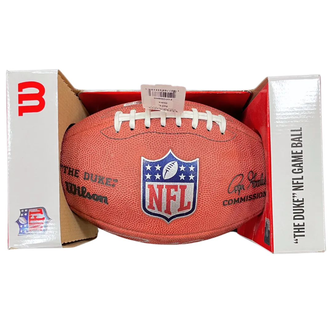 Randy Moss Autographed Wilson NFL The Duke Authentic Football