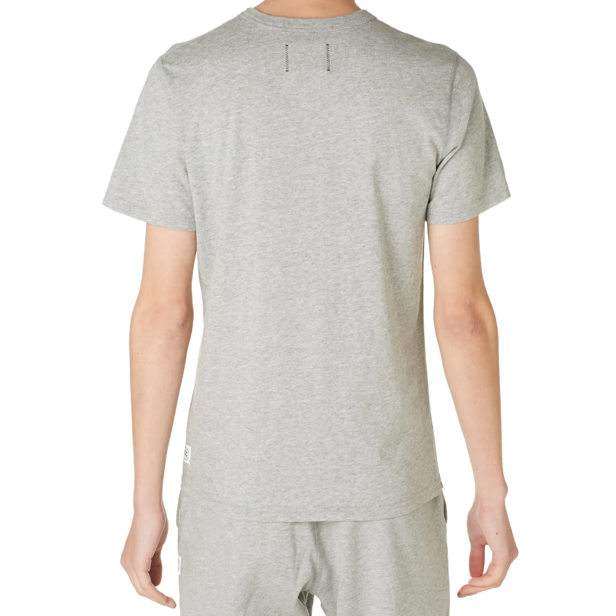 Reigning Champ Gym Logo TeeHeather Grey