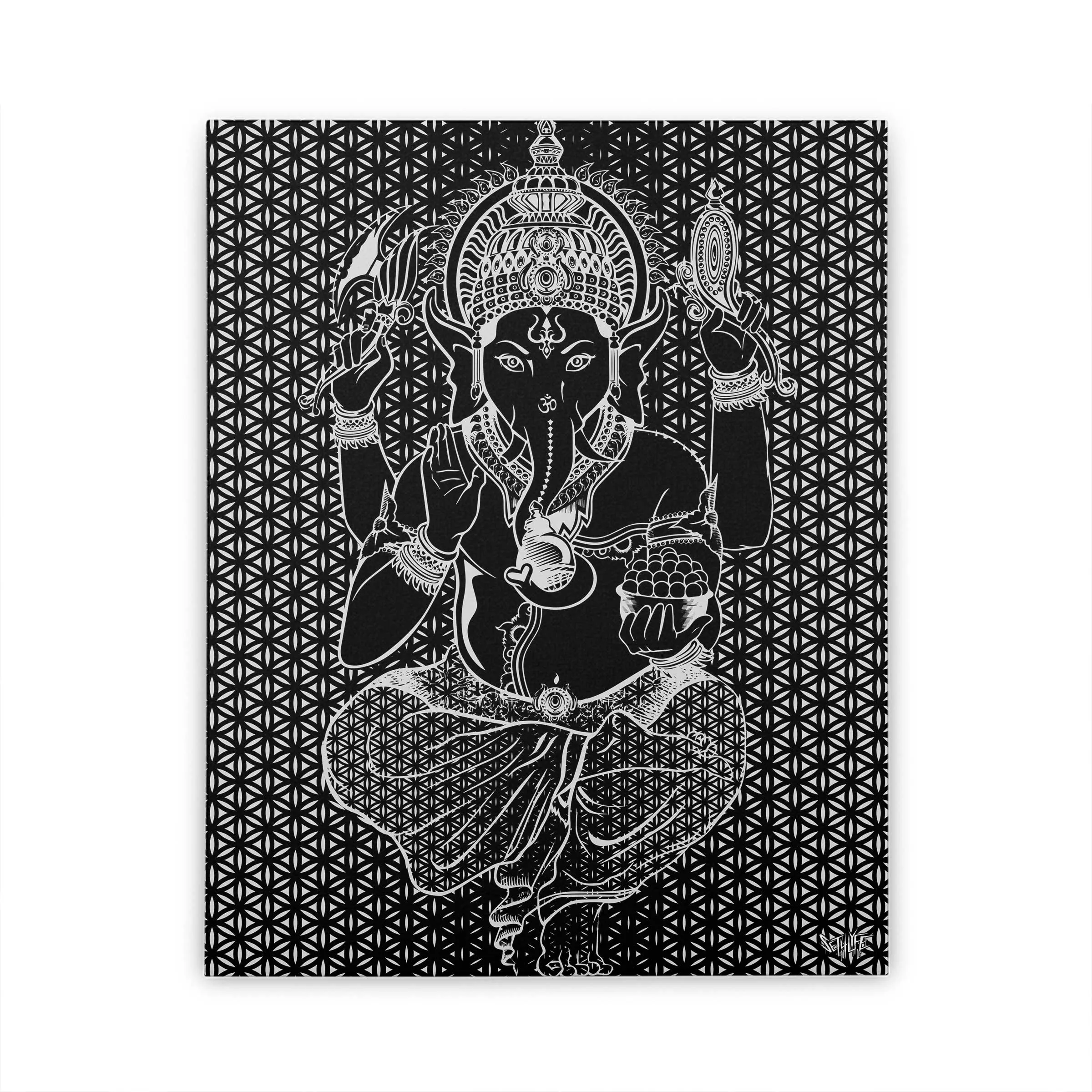 SACRED GANESHA WALL CANVAS