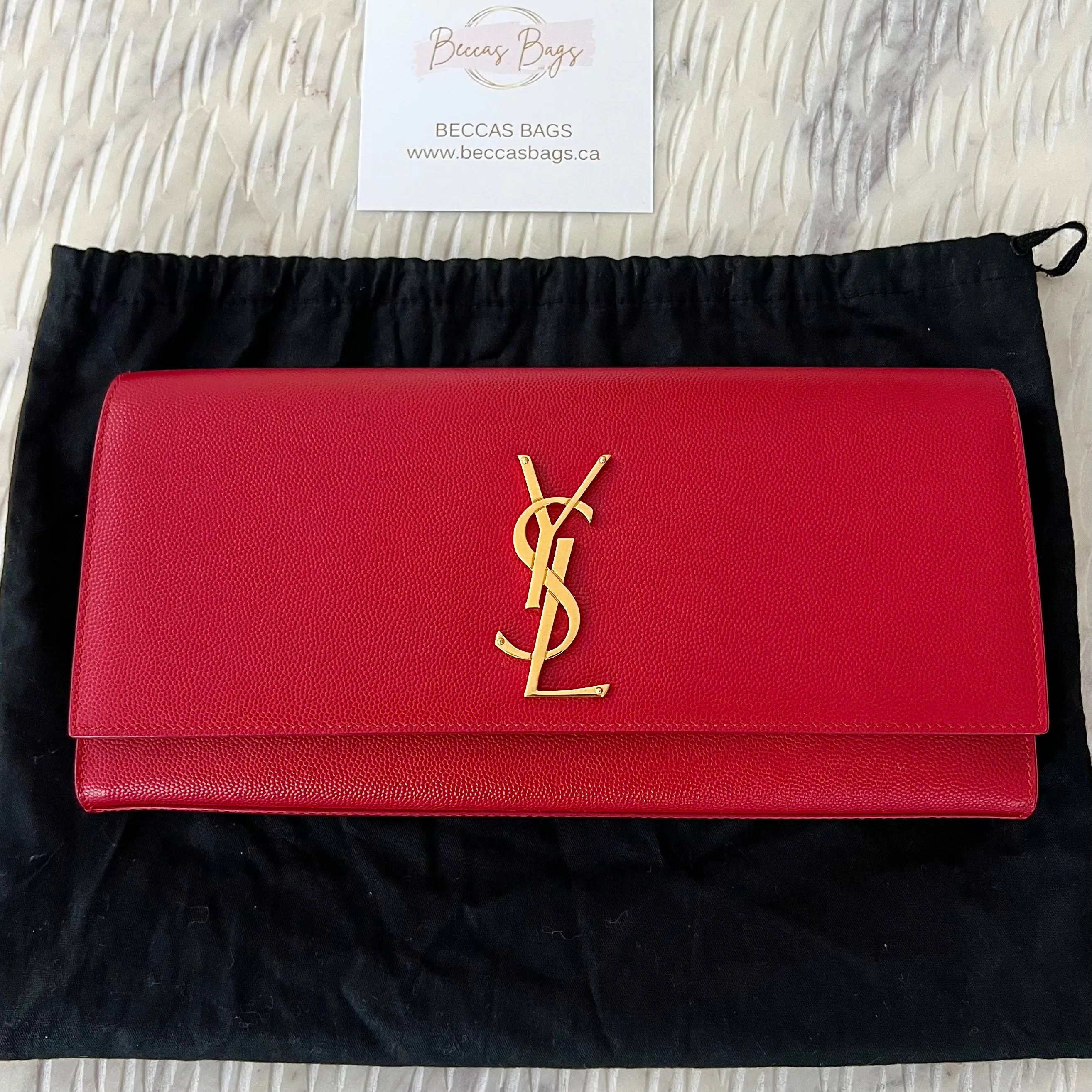 Saint Laurent Kate Clutch